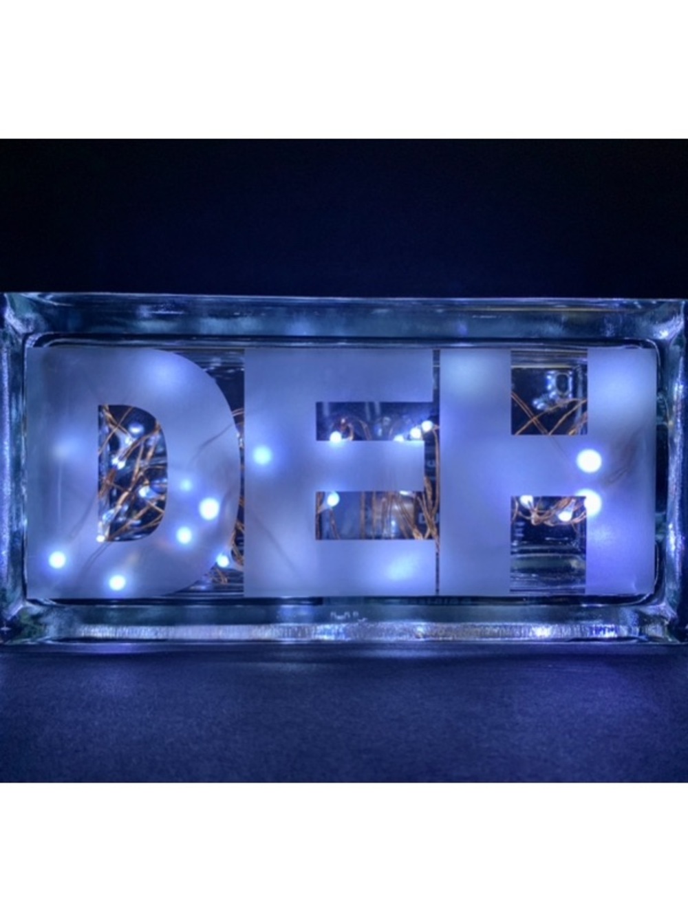 Handcrafted Etched Lamp - Picture 9 of 13